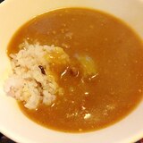 おでんの残り汁でカレーライス